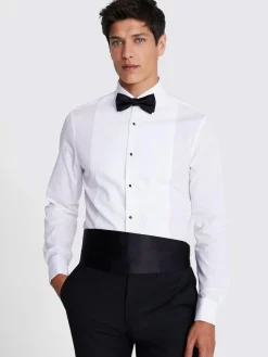 Discount MOSS Black Cummerbund