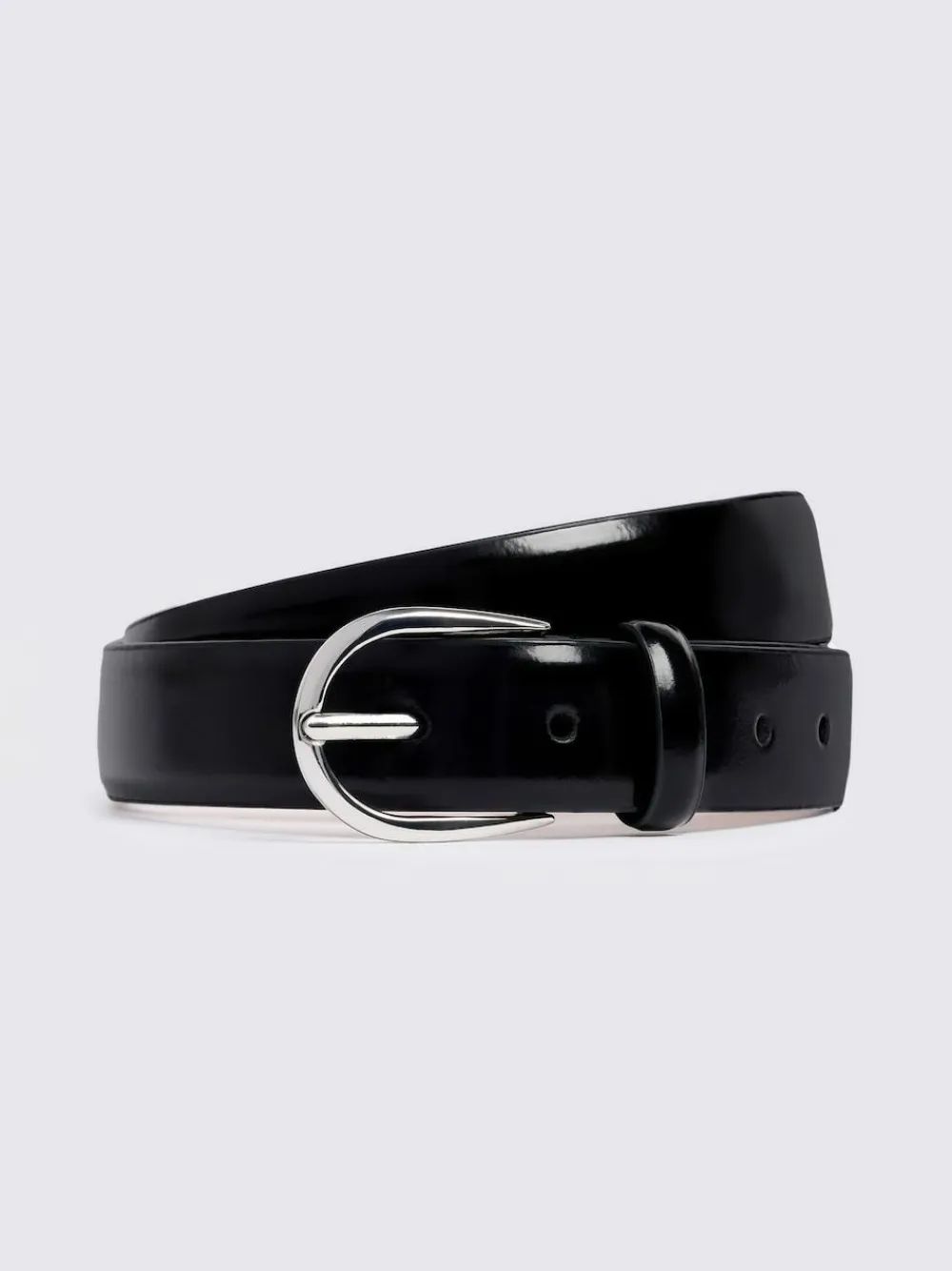 MOSS Black Highshine Belt^ Belts & Braces