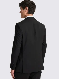 MOSS Regular Fit Stretch Suit Jacket^ Suits & Tuxedos|Black Suits
