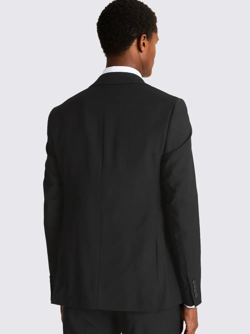 MOSS Slim Regular Fit Stretch Suit Jacket^ Black Suits