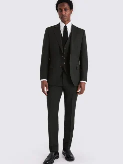 MOSS Black Tailored Performance Suit Jacket^ Black Suits|Suits & Tuxedos