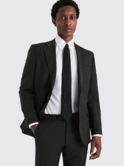MOSS Black Tailored Performance Suit Jacket^ Black Suits|Suits & Tuxedos