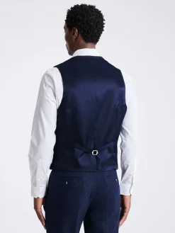 MOSS Slim Donegal Tweed Suit Waistcoat^ Vests