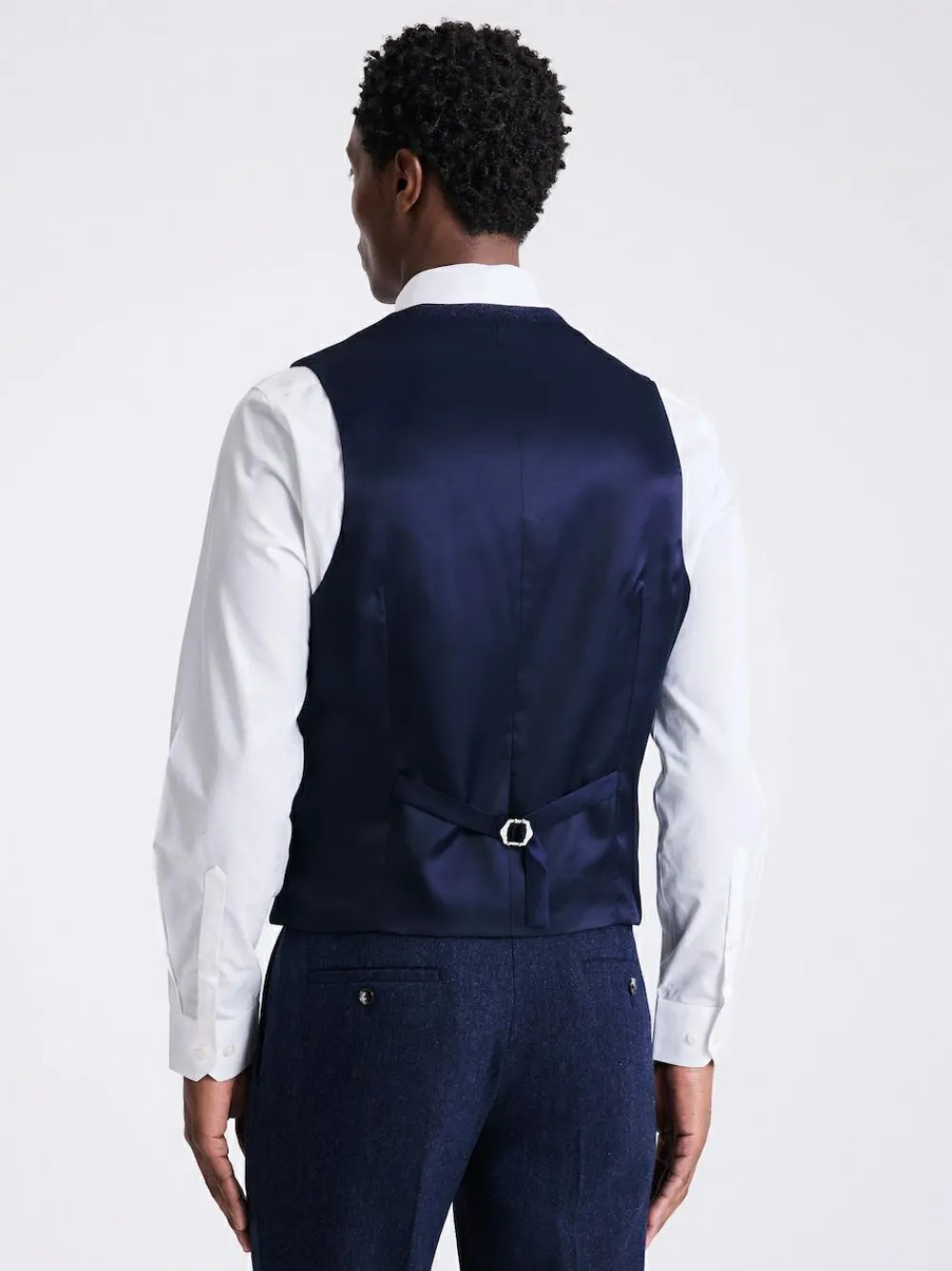 MOSS Slim Donegal Tweed Suit Waistcoat^ Vests