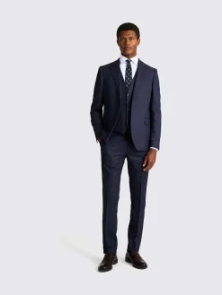 MOSS Blue Slim Twisted Suit Jacket^ Suits & Tuxedos|Blue Suits