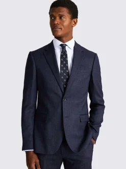 MOSS Blue Slim Twisted Suit Jacket^ Suits & Tuxedos|Blue Suits