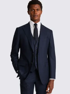 MOSS Blue Tailored Plain Italian Suit Jacket^ Suits & Tuxedos|Blue Suits