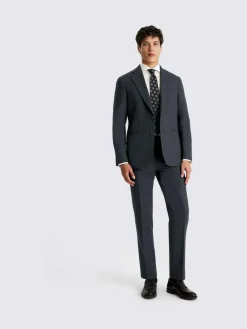 MOSS Blue Tailored Twill Suit Jacket^ Suits & Tuxedos|Blue Suits
