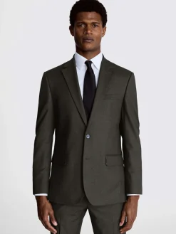 MOSS Regular Fit Stretch Suit Jacket^ Grey Suits|Suits & Tuxedos