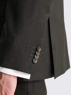 Discount MOSS Regular Twill Suit Jacket Charcoal