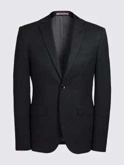 MOSS Slim Regular Fit Stretch Suit Jacket Charcoal