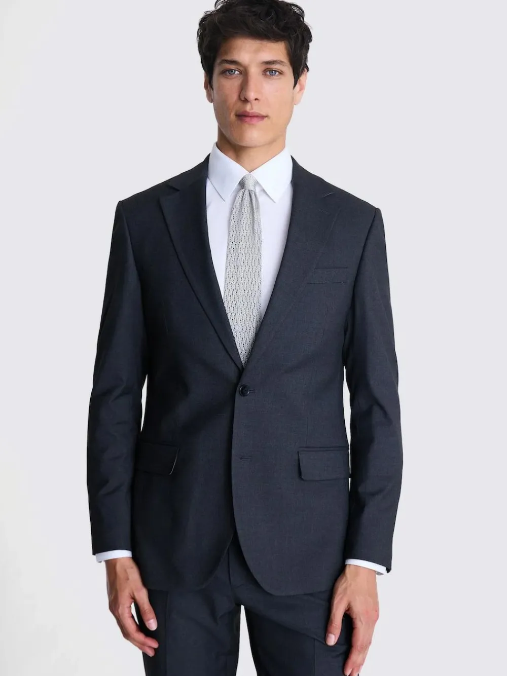 MOSS Tailored Regular Fit Stretch Suit Jacket^ Grey Suits