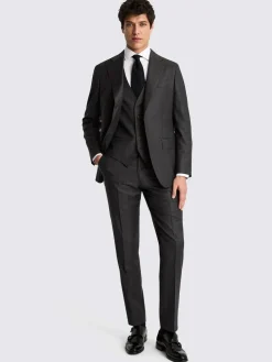 MOSS Tailored Twill Italian Suit Jacket^ Grey Suits