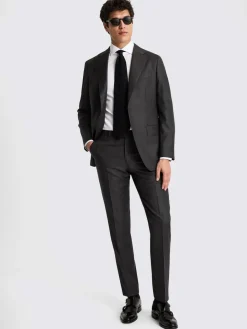 MOSS Tailored Twill Italian Suit Jacket^ Grey Suits