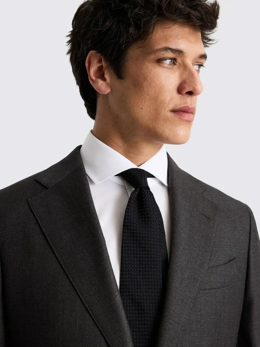 MOSS Tailored Twill Italian Suit Jacket^ Grey Suits