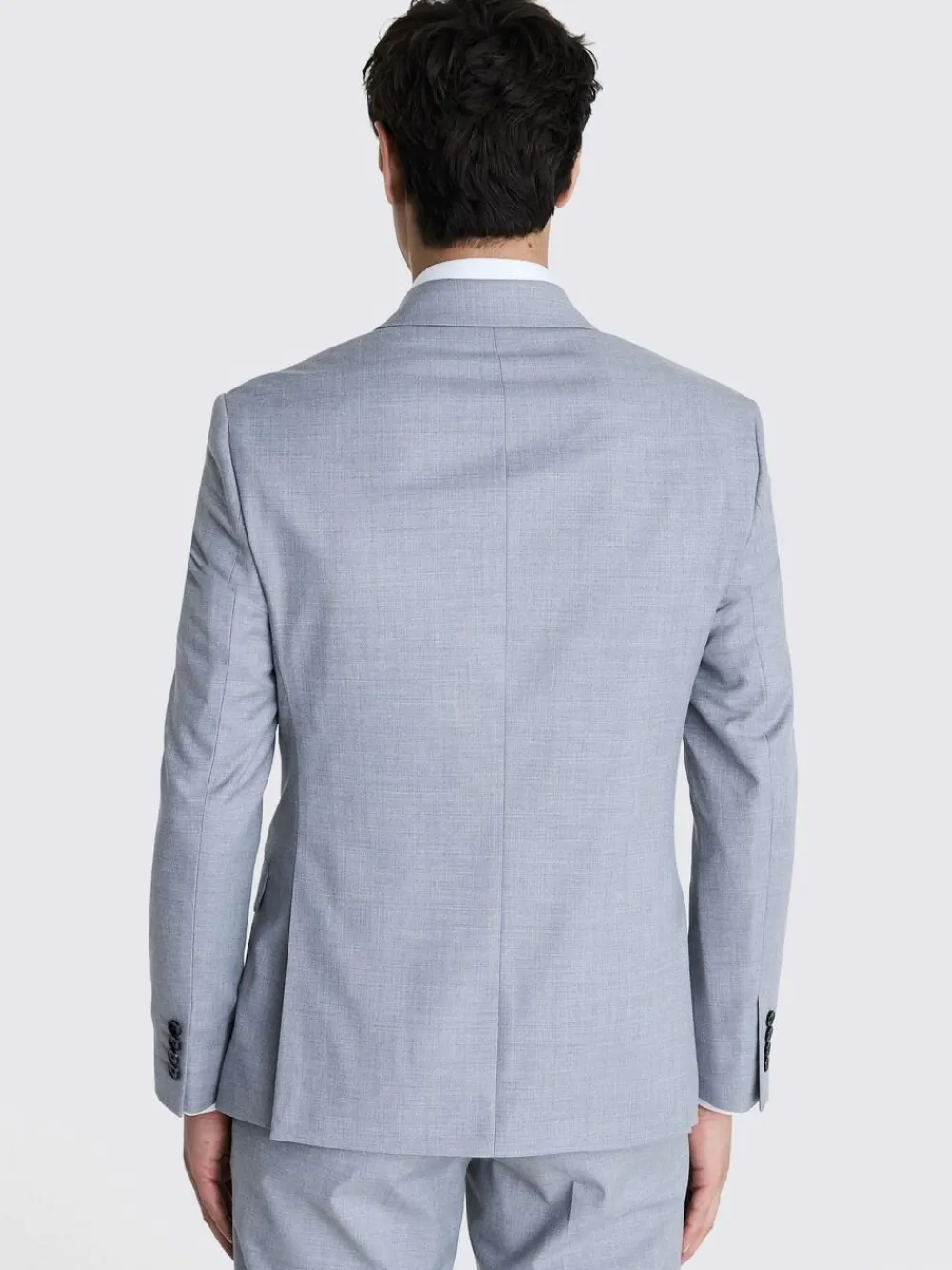 MOSS Slim Double Breasted Stretch Suit Jacket^ Grey Suits