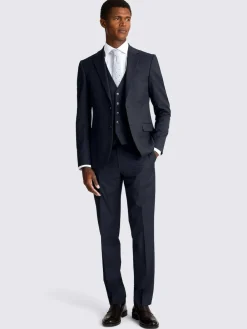 MOSS Slim Regular Fit Stretch Suit Jacket^ Blue Suits