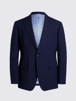 MOSS Tailored Regular Fit Stretch Suit Jacket^ Blue Suits