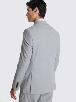 MOSS Regular Fit Stretch Suit Jacket^ Grey Suits