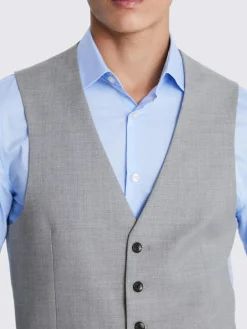 MOSS Regular Fit Stretch Suit Waistcoat^ Vests