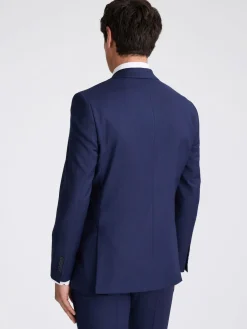 New MOSS Navy Tailored Twill Suit Jacket