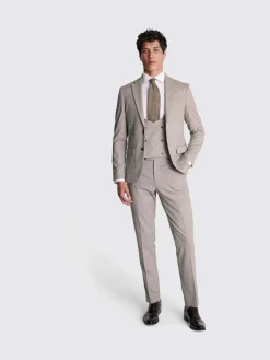 New MOSS Neutral Slim Suit Jacket