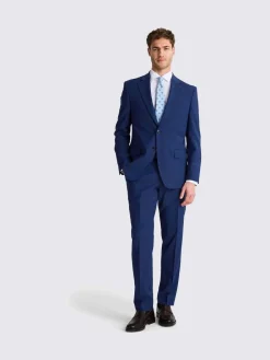 MOSS Royal Blue Tailored Fit Suit Jacket^ Blue Suits
