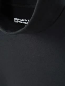 Discount Mountain Warehouse Black Mens Meribel 100% Cotton Thermal Multipack Top