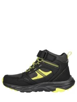 Mountain Warehouse Black Wander Waterproof Adaptive Walking Boots^BOY Boots|Boots