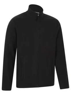 New Mountain Warehouse Black Raso Full Zip Fleece