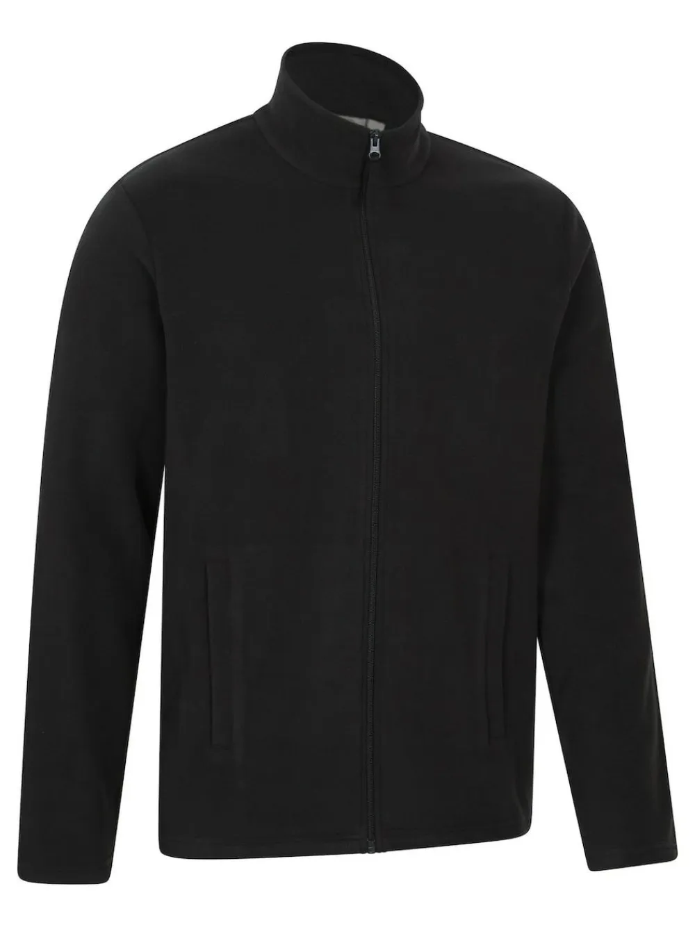 New Mountain Warehouse Black Raso Full Zip Fleece