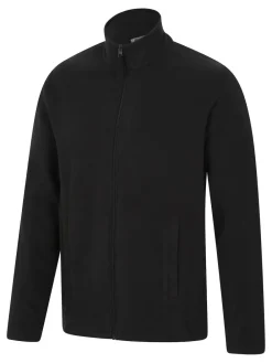 New Mountain Warehouse Black Raso Full Zip Fleece