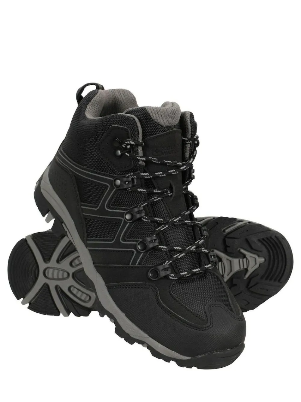 Best Mountain Warehouse Black Oscar Kids Walking Boots