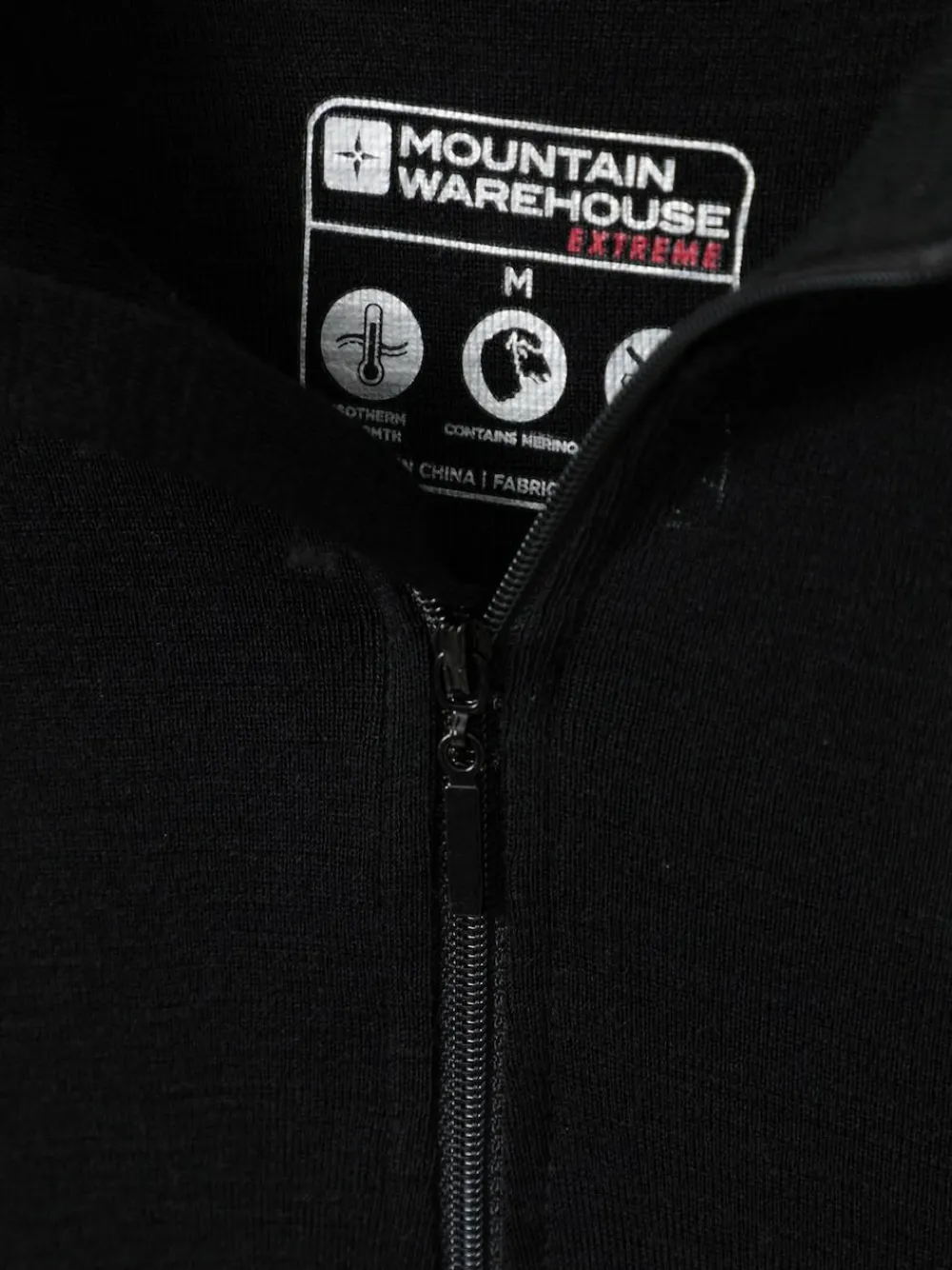 Mountain Warehouse Mens Merino Quarter Zip Thermal Top^ Underwear|Underwear