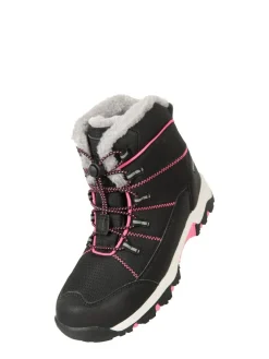 Hot Mountain Warehouse Comet Waterproof Snow Boots Black