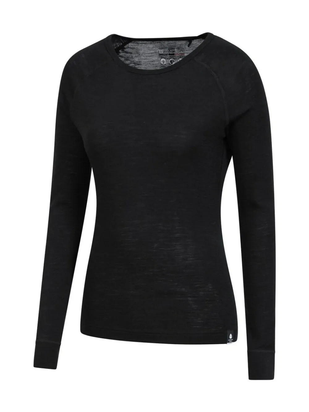 Sale Mountain Warehouse Womens Merino II Thermal Top Black