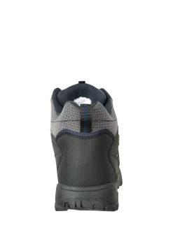 Discount Mountain Warehouse Black Adventurer Mens Waterproof Walking Boots