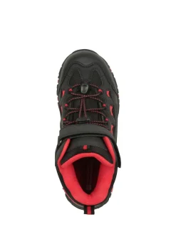 Mountain Warehouse Black Adventurer Kids Adaptive Walking Boots^BOY Baby Boots|Boots