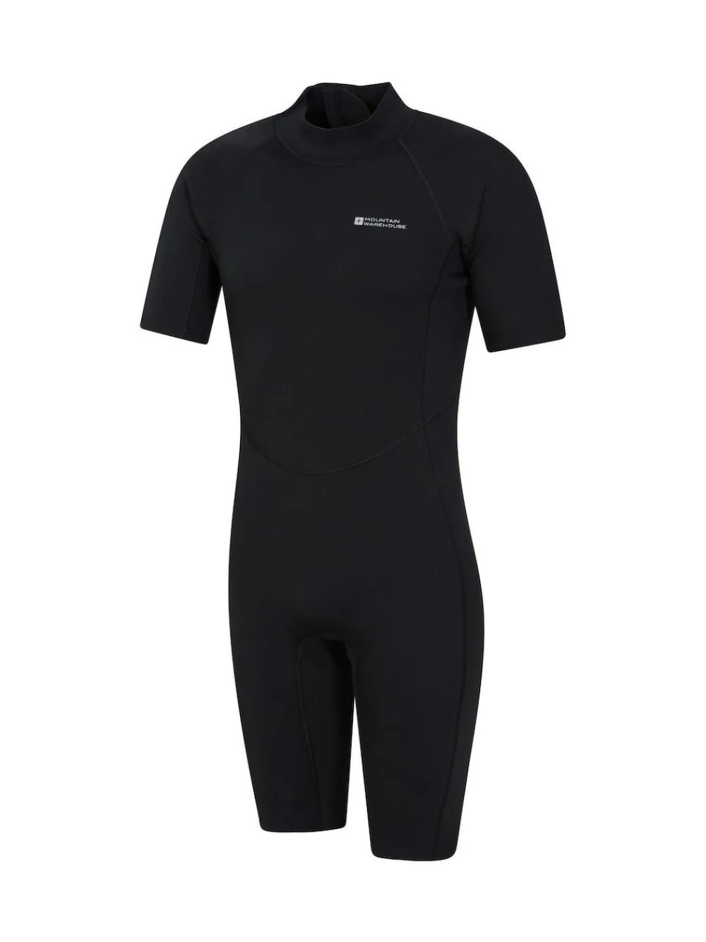 New Mountain Warehouse Black Mens Shorty Neoprene Wetsuit