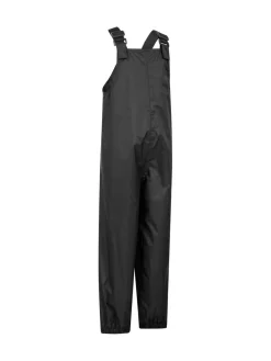 Online Mountain Warehouse Black Pakka Kids Waterproof Dungarees