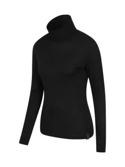 Mountain Warehouse Black Womens Merino Thermal Top^Women Thermals