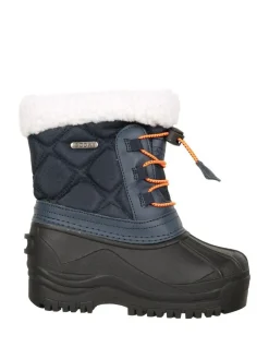Online Mountain Warehouse Arctic Junior Waterproof Fleece Lined Adaptive Snow Boots Blue