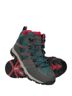 Mountain Warehouse Blue Kids Oscar Walking Boots^BOY Baby Boots|Boots