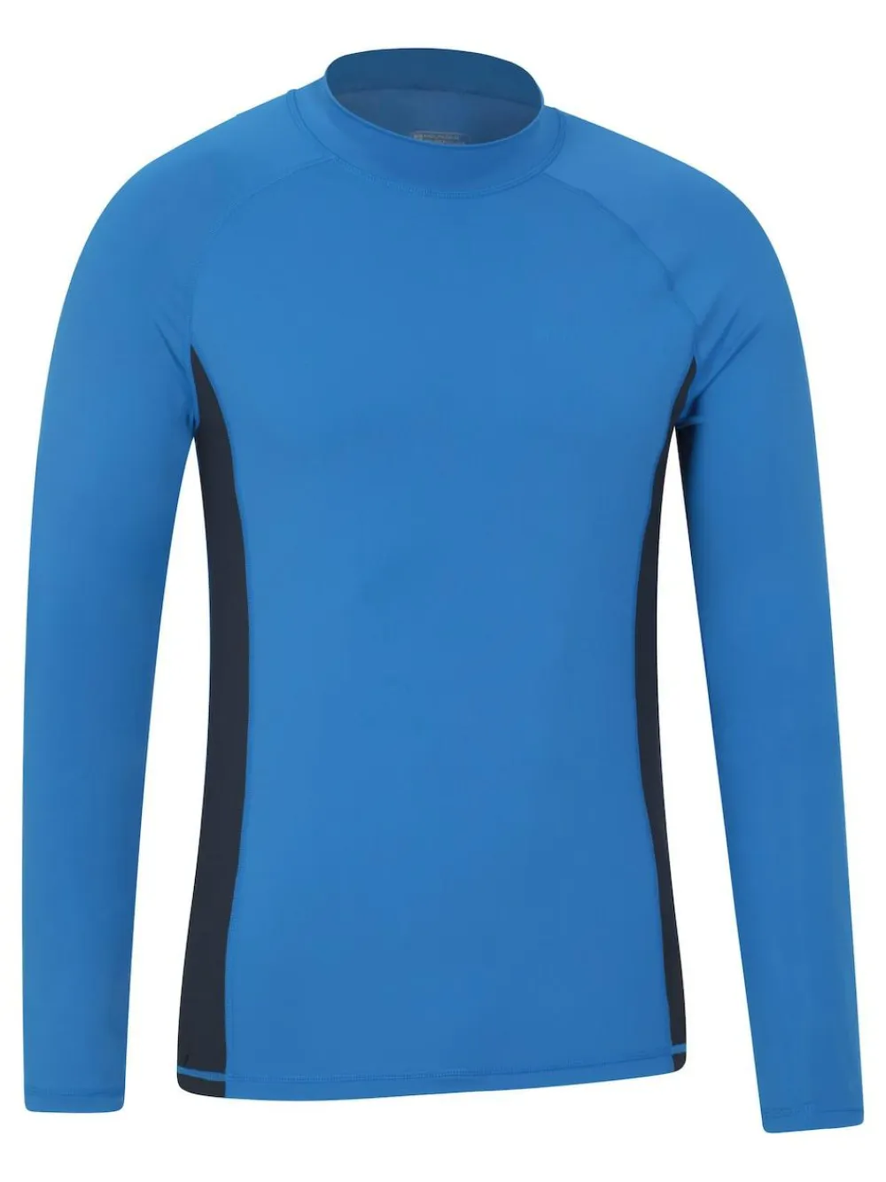 New Mountain Warehouse Mens Long Sleeve Rash Vest Blue