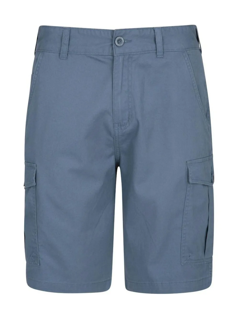 Mountain Warehouse Blue Mens Lakeside 100% Cotton Cargo Shorts^ Shorts