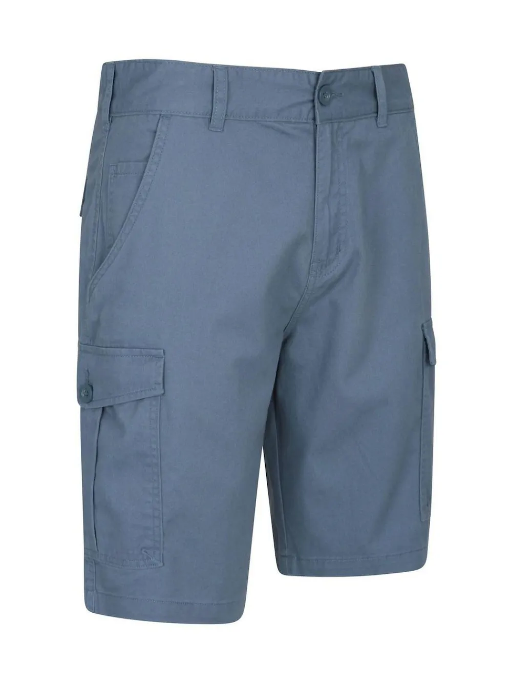 Mountain Warehouse Blue Mens Lakeside 100% Cotton Cargo Shorts^ Shorts