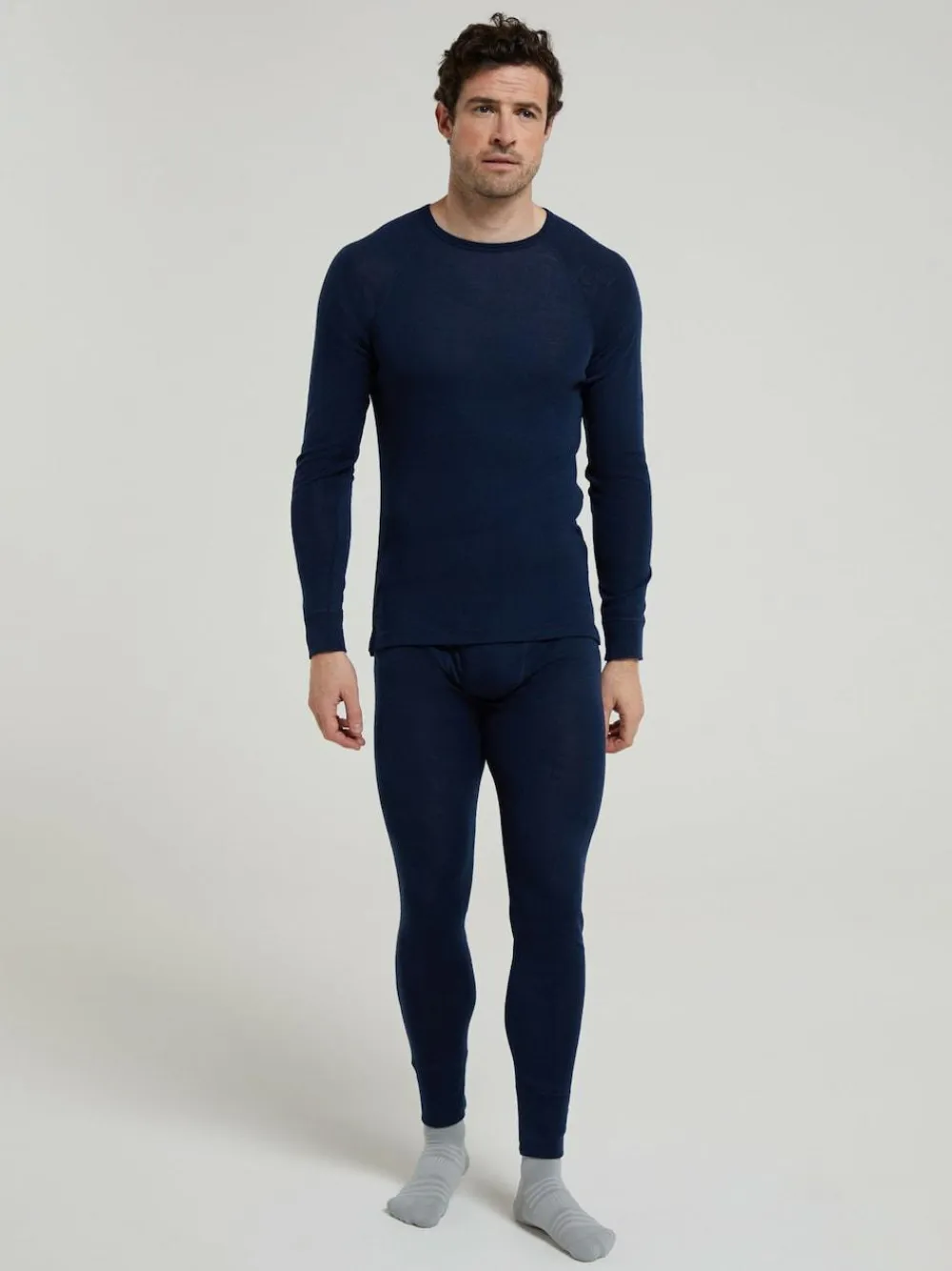 Mountain Warehouse Merino Mens Round Neck Thermal Top^ Underwear|Underwear