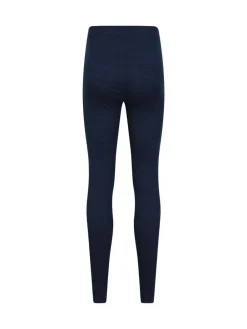 Outlet Mountain Warehouse Talus Womens Thermal Leggings 2 Pack Blue