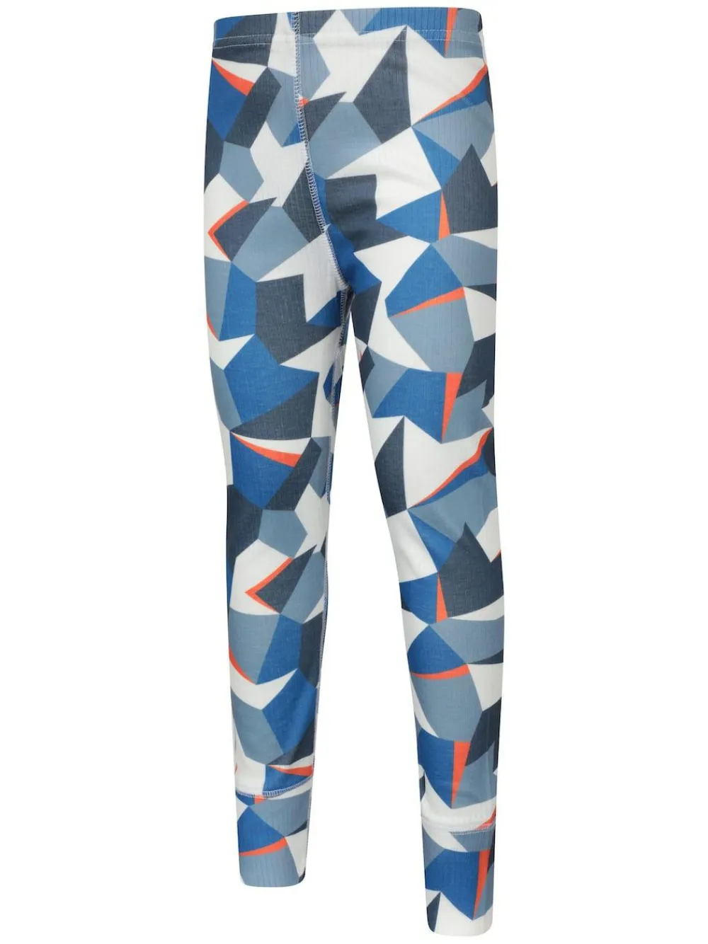 Sale Mountain Warehouse Blue Talus Printed Baselayer-Top & Pants Set