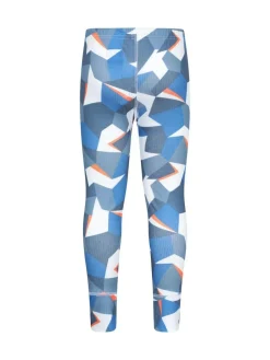 Mountain Warehouse Blue Talus Printed Baselayer-Top & Pants Set^BOY Nightwear|Thermals